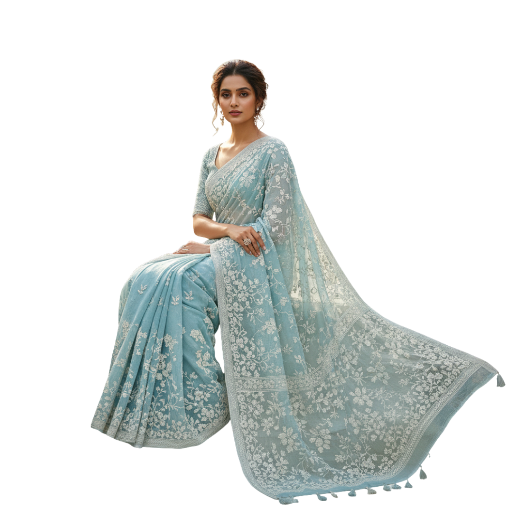 Chikankari Sarees