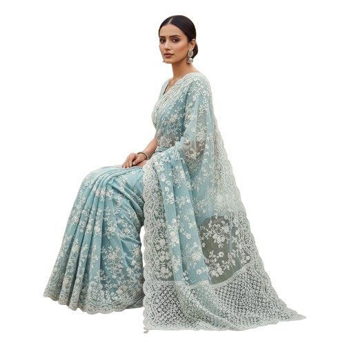 Chikankari Sarees - Image 4